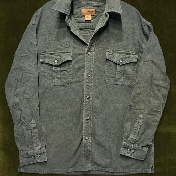 St. John's Bay Other - Vintage St. John's Bay Cotton Work Shirt | Modern Large